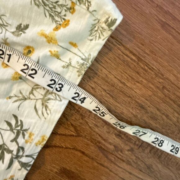 Lucky brand botanical cotton print tshirt size large - Picture 6 of 8